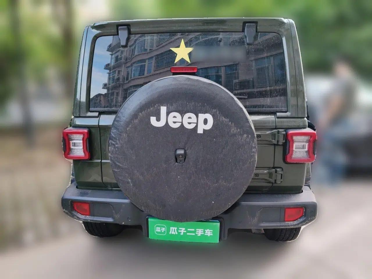 Jeep Wrangler 2022 2.0T Highland Jungle Green Limited Edition — миниатюра 5