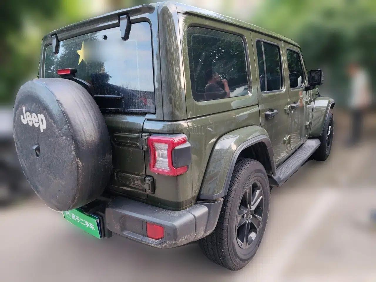 Jeep Wrangler 2022 2.0T Highland Jungle Green Limited Edition — миниатюра 6