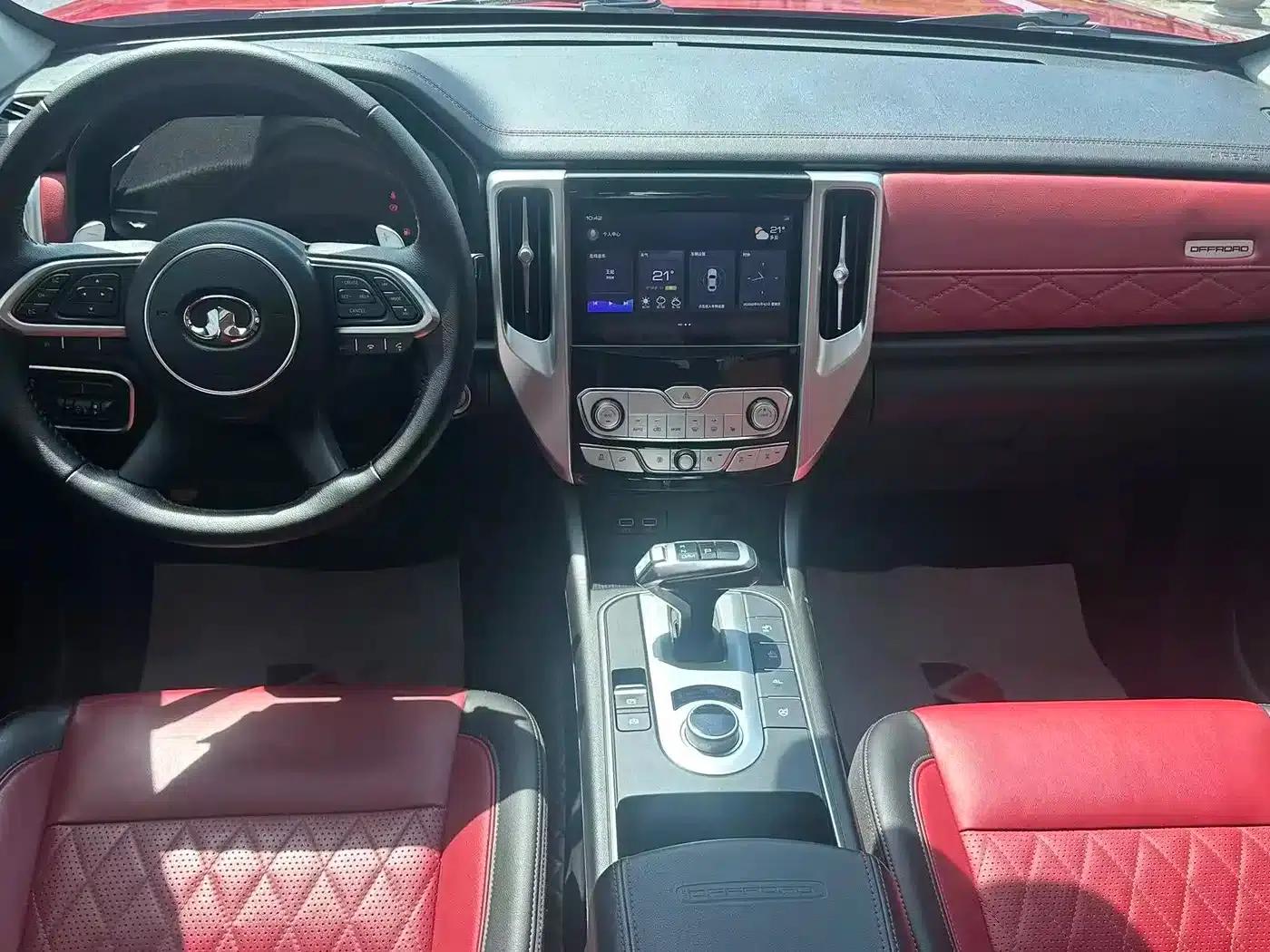 Cannon 2020 2.0T Off-Road Edition Automatic Gasoline 4WD High-End Version GW4C20B — миниатюра 11