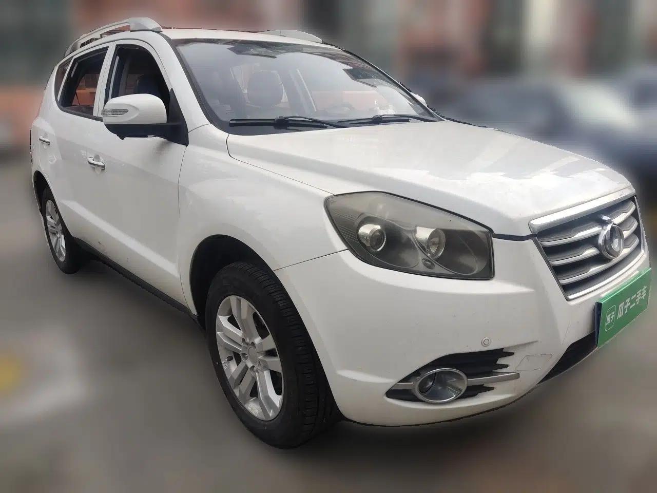 Geely Auto GX7 2015 Classic Edition 1.8L Manual Urban Model China V Standard — миниатюра 3