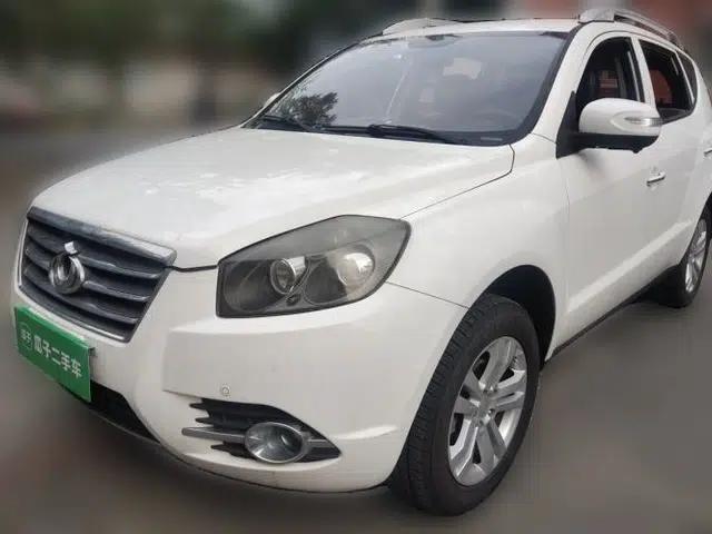 Geely Auto GX7 2015 Classic Edition 1.8L Manual Urban Model China V Standard