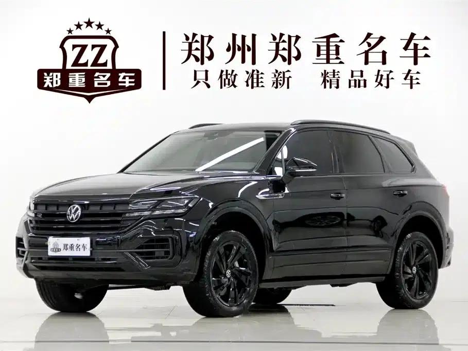 2022 Volkswagen Touareg 3.0TSI R-Line, Obsidian Black Sport Package — миниатюра 1