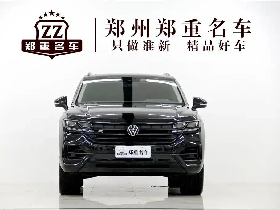 2022 Volkswagen Touareg 3.0TSI R-Line, Obsidian Black Sport Package — миниатюра 2