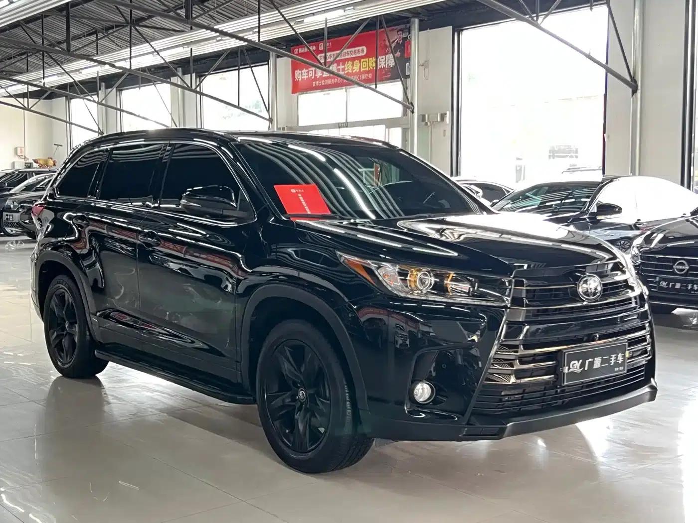 2018 Toyota Highlander 2.0T AWD Knight Edition 7-seater (China VI Emission Standard) — миниатюра 3