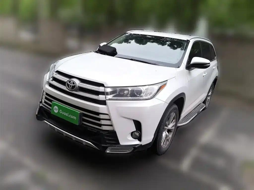 2018 Toyota Highlander 2.0T AWD Elite Edition 7-seater (China VI Emission Standard) — миниатюра 1