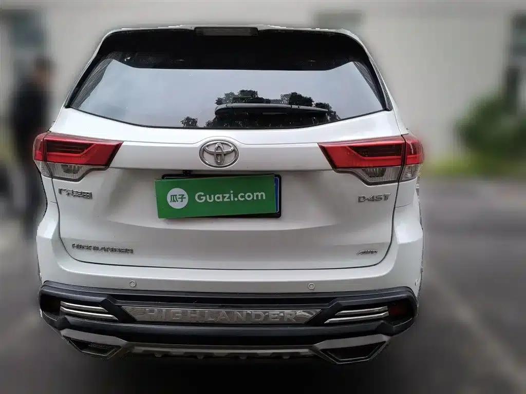 2018 Toyota Highlander 2.0T AWD Elite Edition 7-seater (China VI Emission Standard) — миниатюра 4