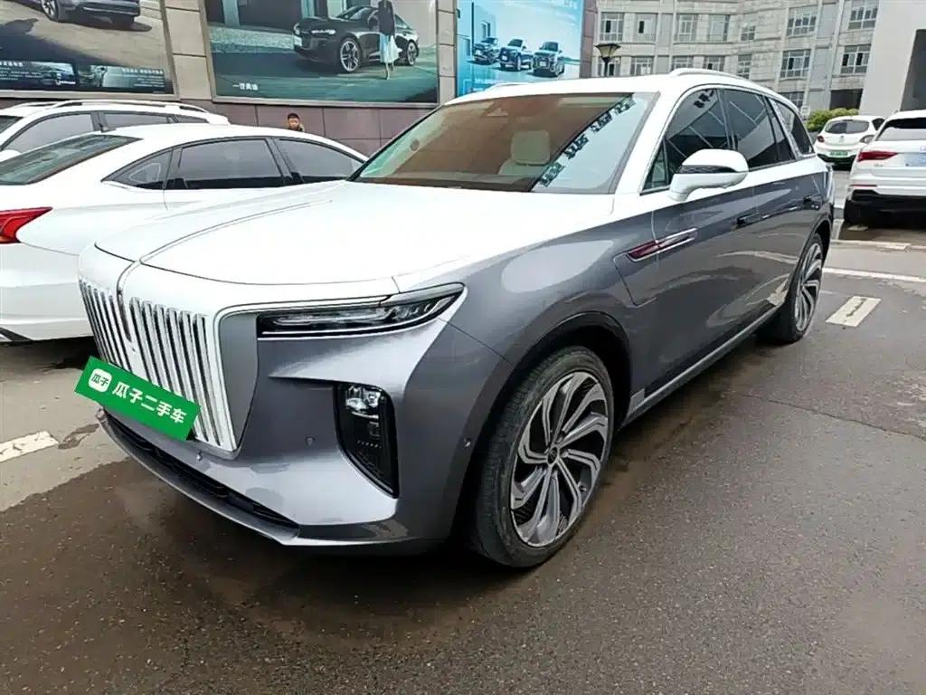 Hongqi E-HS9 2022 Model 660km Flagship Edition (Four Seats) — миниатюра 2