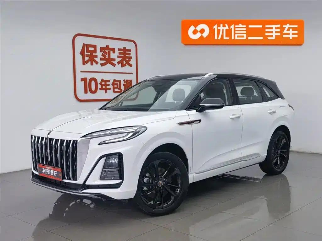 Hongqi HS3 PHEV 2025 model, 117km range, Jinwei PLUS version — миниатюра 1