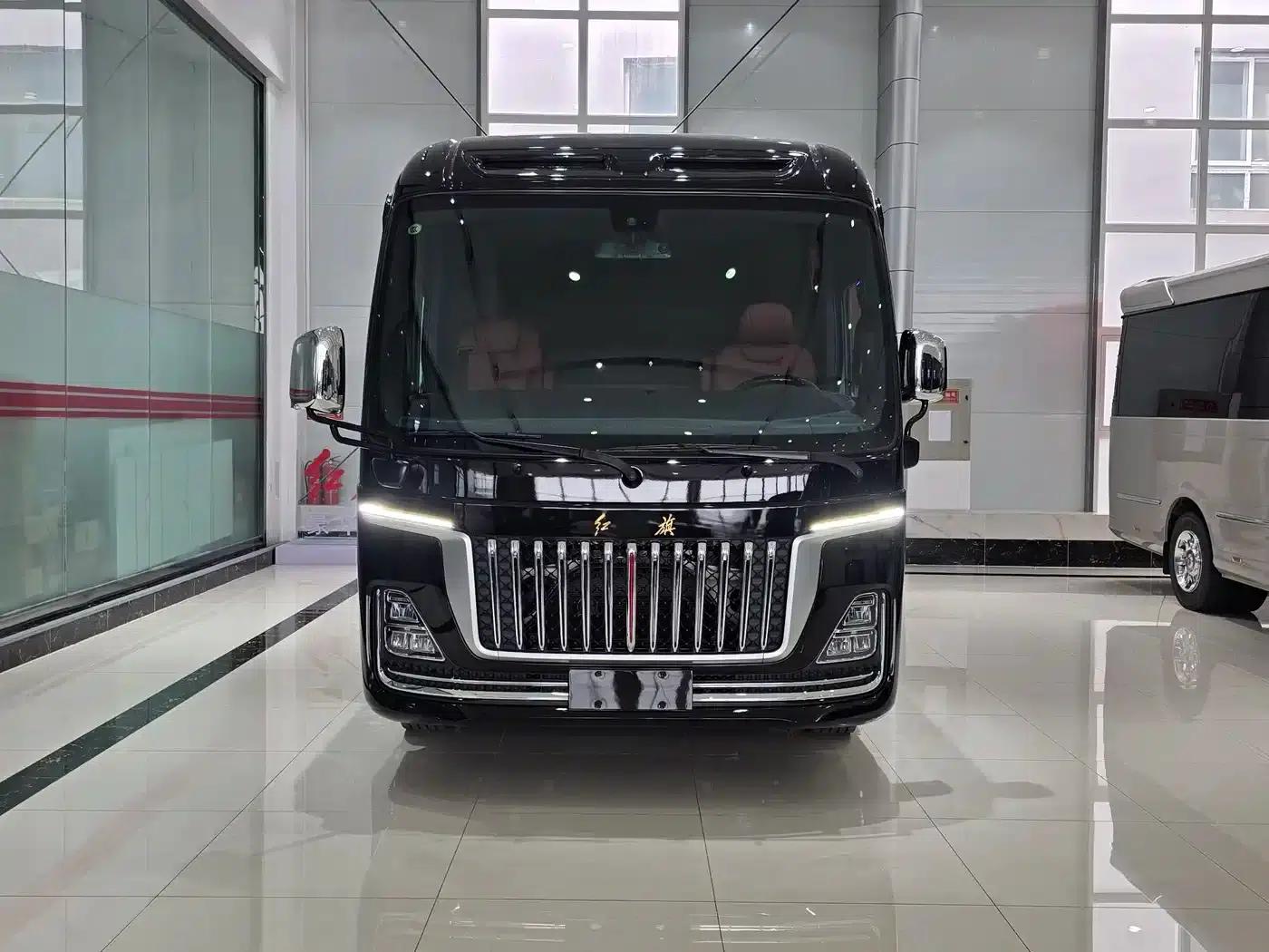 Hongqi Golden Sunflower Guoyue 2024 3.0T Flagship Edition 17-seater — миниатюра 2