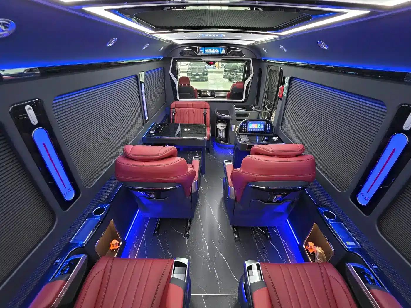 Hongqi Golden Sunflower Guoyue 2024 3.0T Flagship Edition 17-seater — миниатюра 11