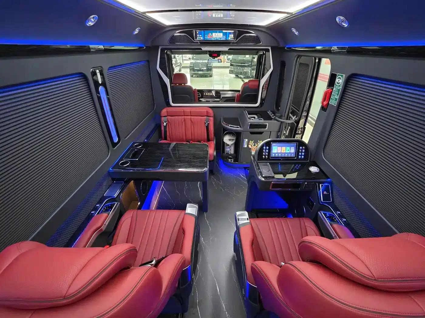 Hongqi Golden Sunflower Guoyue 2024 3.0T Flagship Edition 17-seater — миниатюра 12
