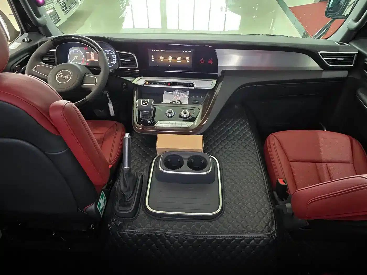 Hongqi Golden Sunflower Guoyue 2024 3.0T Flagship Edition 17-seater — миниатюра 14