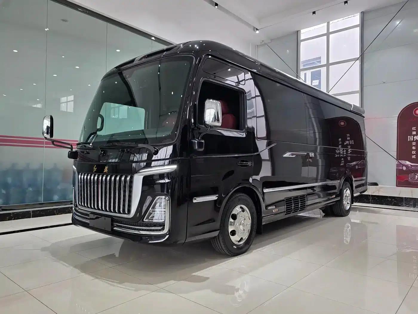 Hongqi Golden Sunflower Guoyue 2024 3.0T Flagship Edition 17-seater — миниатюра 3