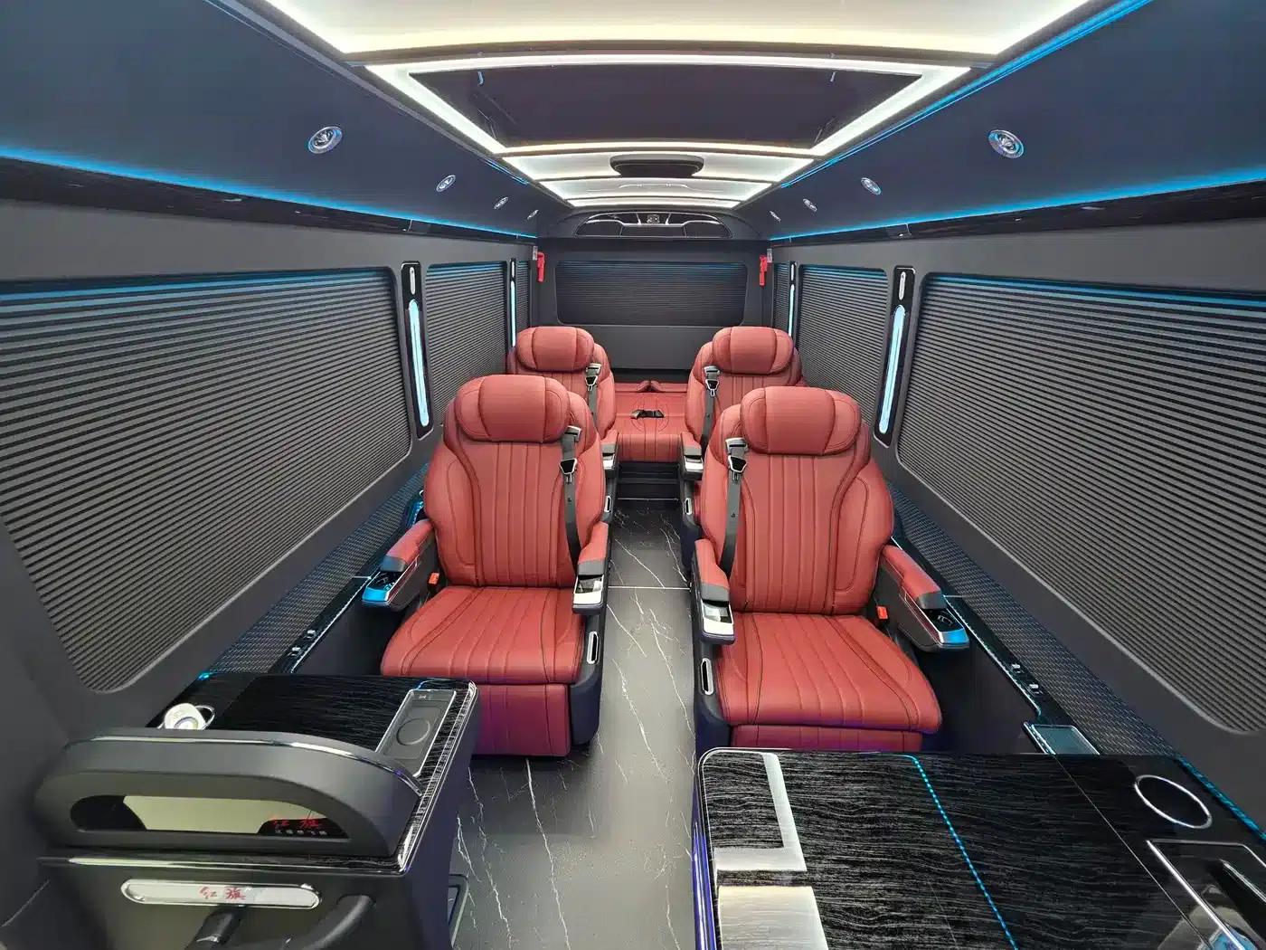 Hongqi Golden Sunflower Guoyue 2024 3.0T Flagship Edition 17-seater — миниатюра 6