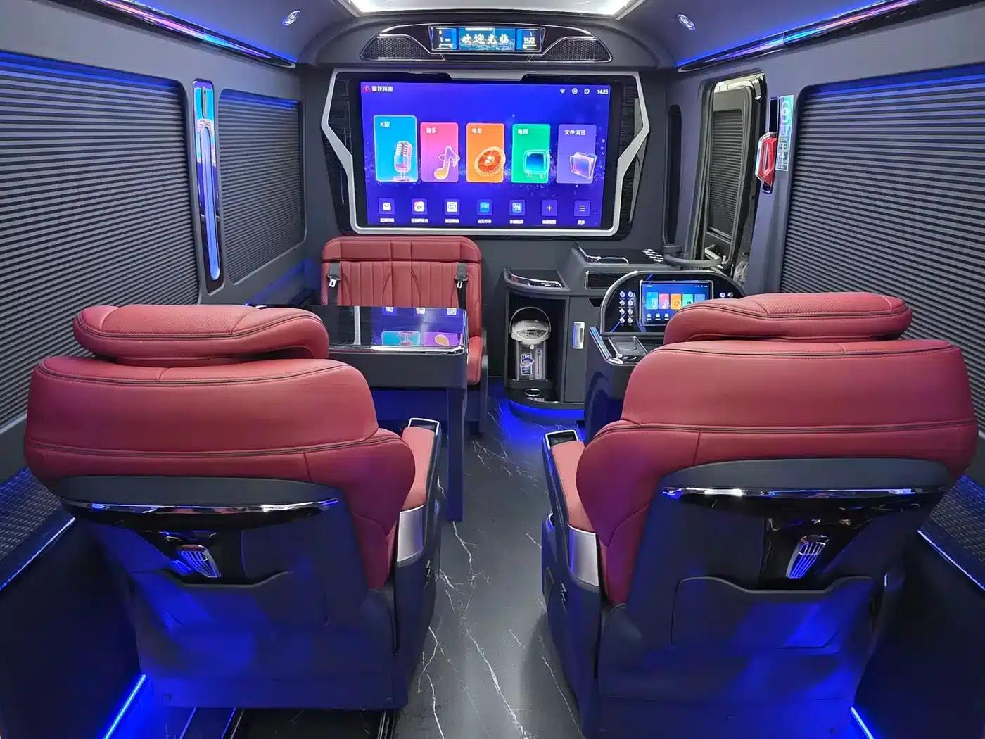 Hongqi Golden Sunflower Guoyue 2024 3.0T Flagship Edition 17-seater — миниатюра 9