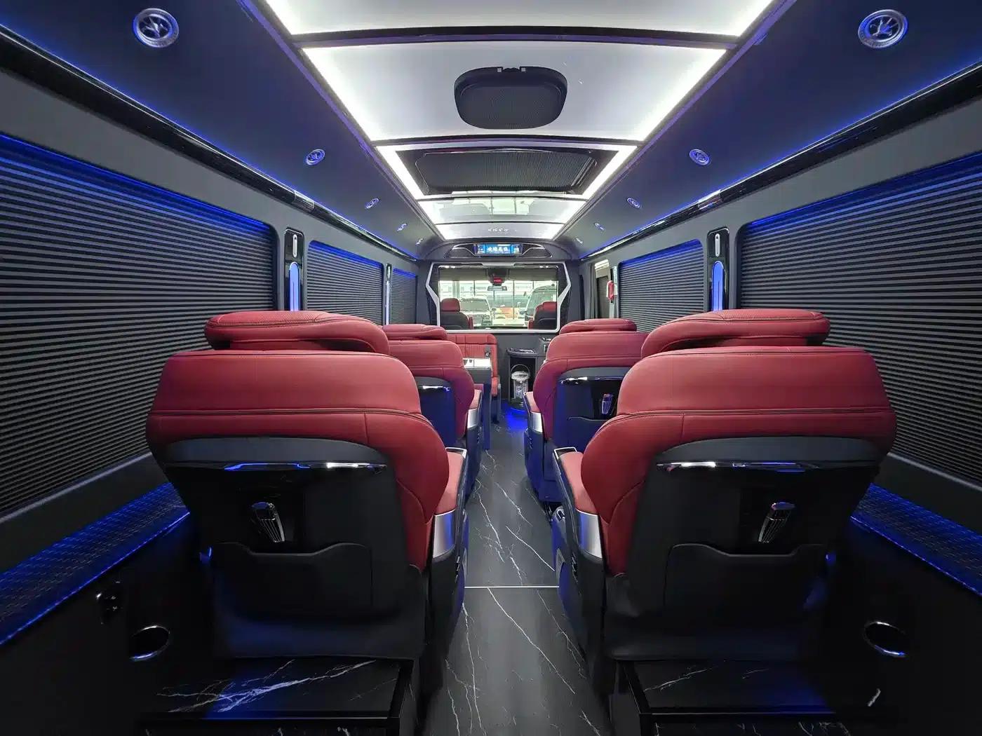 Hongqi Golden Sunflower Guoyue 2024 3.0T Flagship Edition 17-seater — миниатюра 10