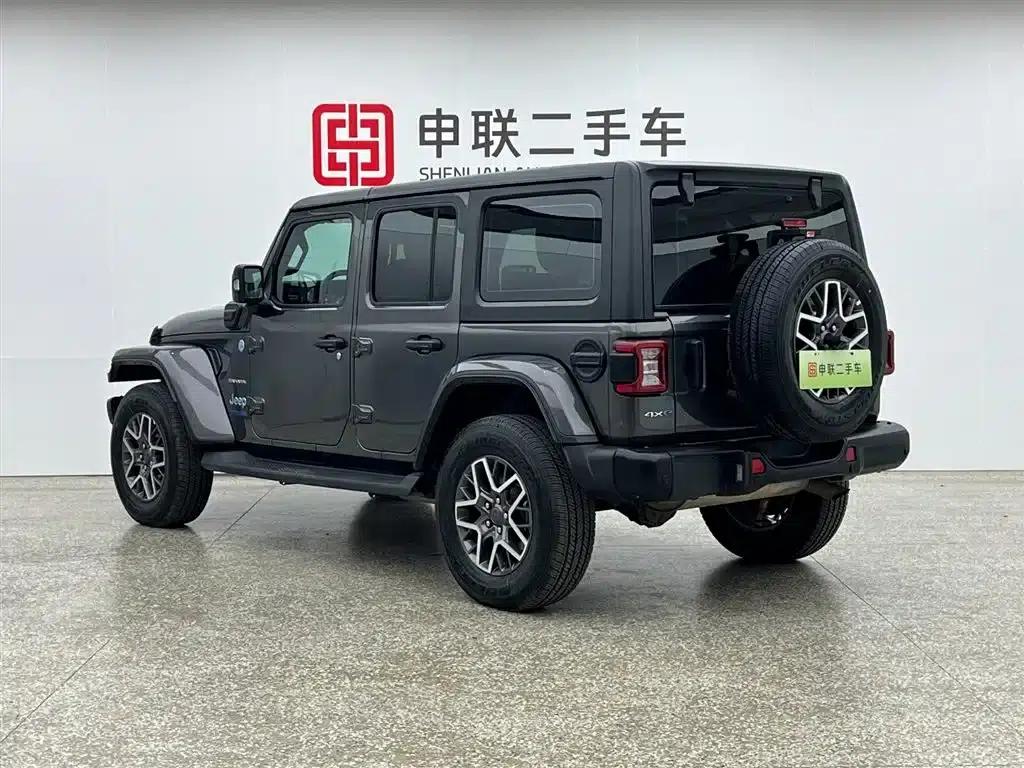 Jeep Wrangler New Energy 2021 Model 4-Door 2.0T 4xe Sahara — миниатюра 2