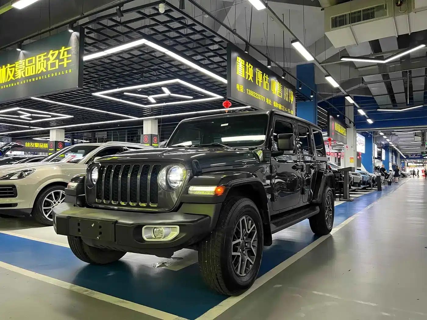 Jeep Wrangler New Energy 2021 Model 4-Door 2.0T 4xe Sahara — миниатюра 1