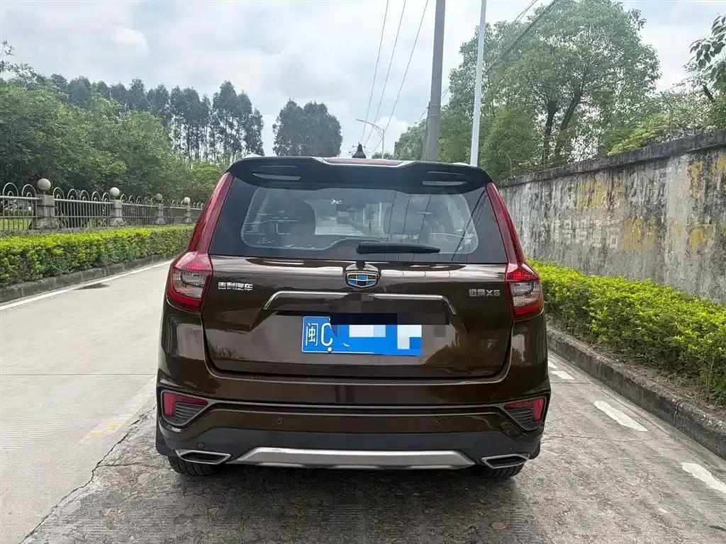 Geely Vision X6 2019 1.4T CVT 4G Connected Luxury Edition (China VI Emission Standard) — миниатюра 3