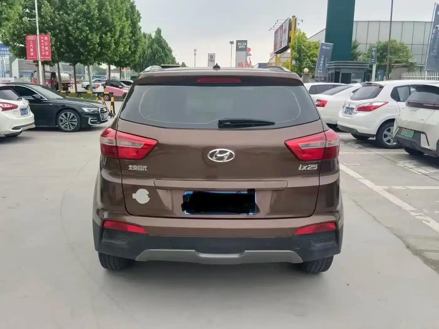Beijing Hyundai ix25 2015 1.6L Automatic 2WD Smart GLS — миниатюра 9
