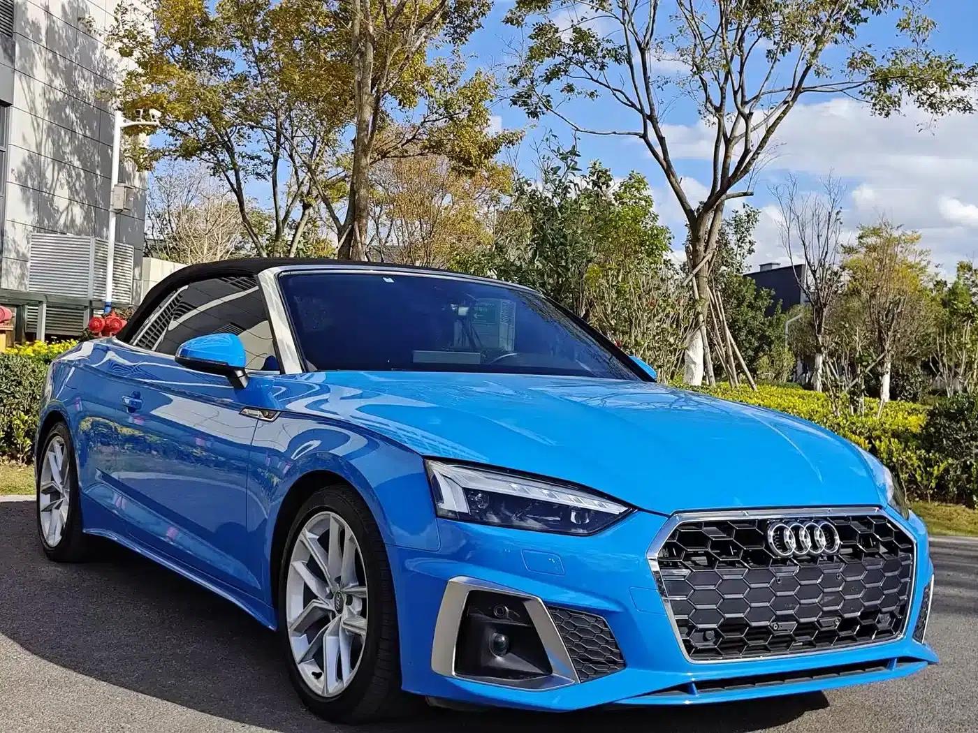 2021 Audi A5 Cabriolet 40 TFSI (Imported) - Fashionable and Dynamic Model — миниатюра 3