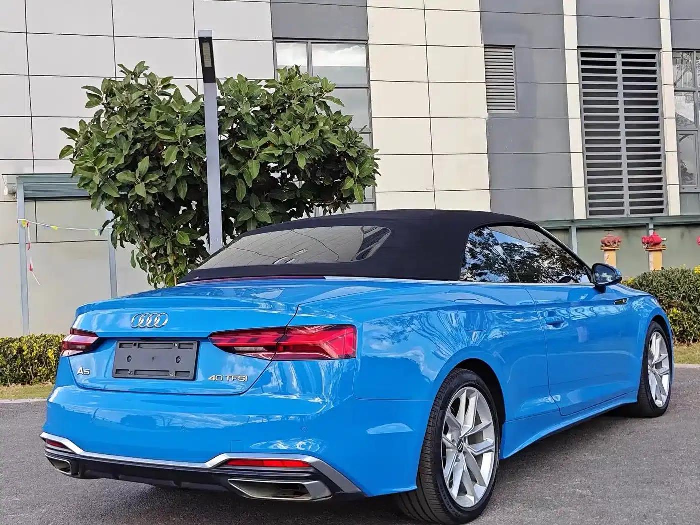 2021 Audi A5 Cabriolet 40 TFSI (Imported) - Fashionable and Dynamic Model — миниатюра 7