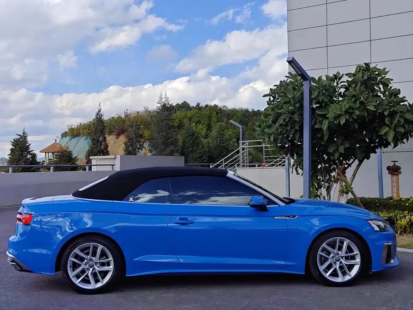 2021 Audi A5 Cabriolet 40 TFSI (Imported) - Fashionable and Dynamic Model — миниатюра 8