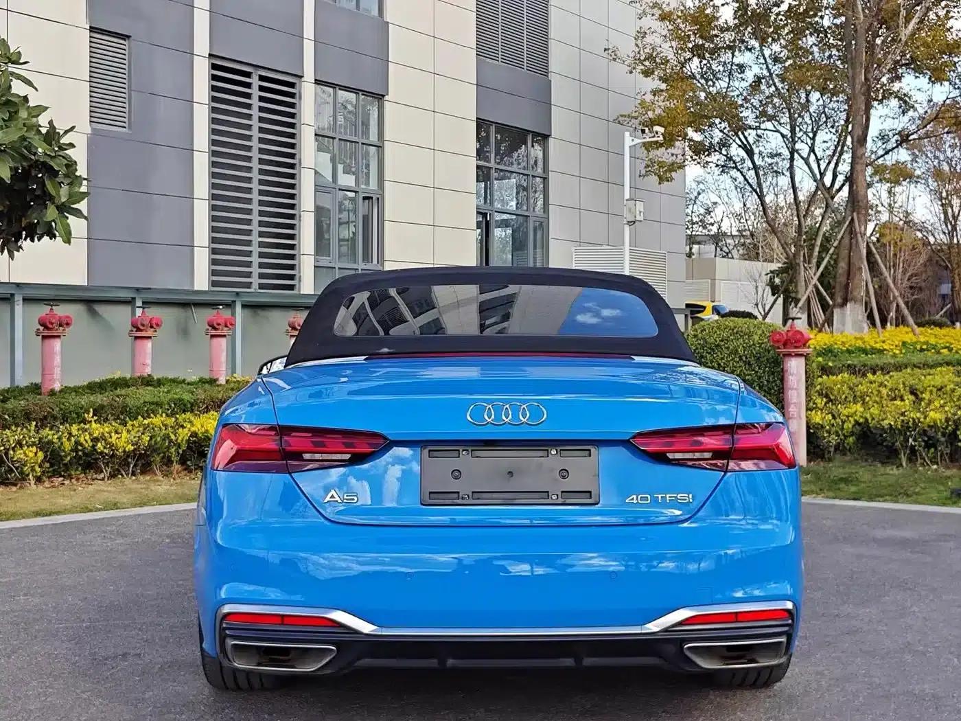 2021 Audi A5 Cabriolet 40 TFSI (Imported) - Fashionable and Dynamic Model — миниатюра 9
