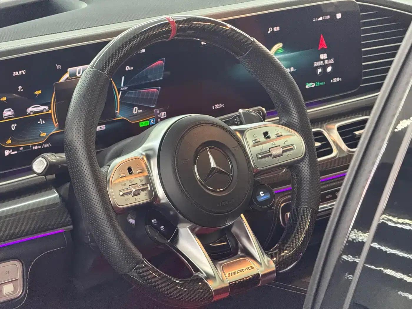 Mercedes-Benz GLE Coupe AMG 2020 Model AMG GLE 53 4MATIC+ Coupe SUV — миниатюра 9