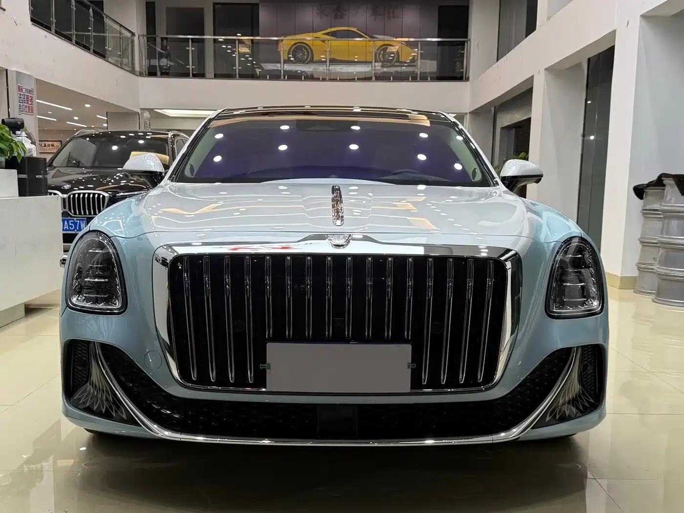 Hongqi Golden Sunflower Elegant 2024 Model 3.0T V6 — миниатюра 2